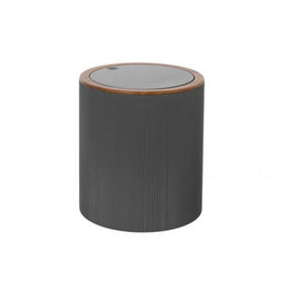 Cubo de basura gris serie London
