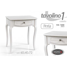 Mesa de centro shabby consola antigua charme cm 60 x 40 x 72 h