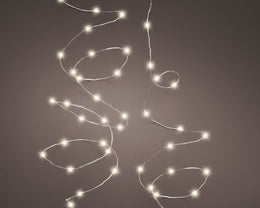 Luces Navideñas LED Micro Durawise 8 Funciones Efecto Destello Exterior L 495 cm