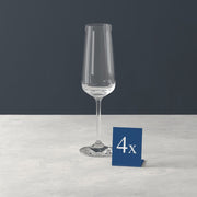 Juego de 4 copas de vino espumoso de Villeroy & Boch