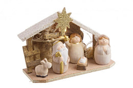 Natividad Emmaus C-Capanna C-Led 6x