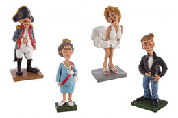 4 figuras de caricatura de Star-1 Ass4