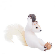 Figura de Alvin el Scoiattolo Sentado Blanco 38x23H