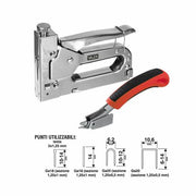 Grapadora-clavadora-quitagrapas-grapadora manual con puntas Valex y clavos.