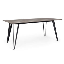 Mesa de madera estilo natural 180x90