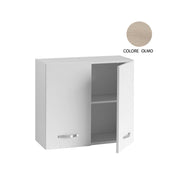 Mueble de pared para cocina olmo 2 puertas Cm 80x30xH 72