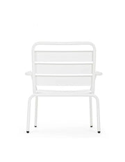 Poltrona da esterno bianca 65x74x71h cm