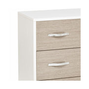 Como 'con caja frontal blanca Olmo 3 cajones 91x45xH 81