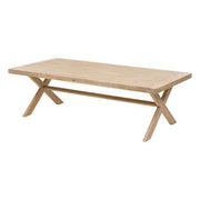 Tavolo Xenia 10 posti in acacia - L. 250 x P. 120 x H. 76 cm
