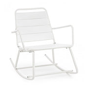 Sedia a Dondolo Bianca Lillian Bizzotto - Design Accattivante per il Tuo Relax