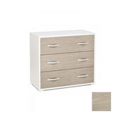 Como 'con caja frontal blanca Olmo 3 cajones 91x45xH 81