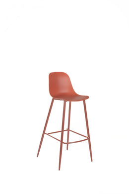 2x Sgabello in Polipropilene 47.5cm x 47cm x 91.5cm