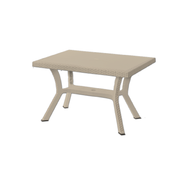 Table en rotin gris tourterelle Calaf elite