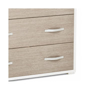 Como 'con caja frontal blanca Olmo 3 cajones 91x45xH 81
