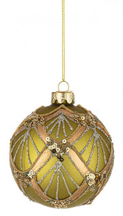 Esfera Vt Lux Verde-Champagne D80, 12x