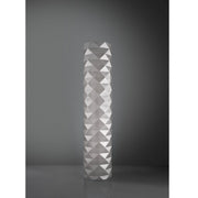 Plantana de plata en metal cm. 27 x 123h