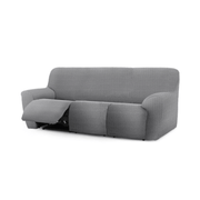 Funda sofá 3 plazas reclinable Jaz gris 200-260