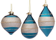 Conjunto de 12 Pendientes Vt Beautify Azul Avio