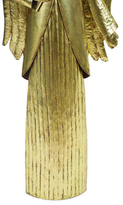 Gran ángel dorado con estrella nai-2228 cm. 55 x 21 h 147