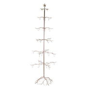 Expositor árbol metal cobre cm73x73h200
