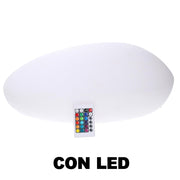 Lámpara led recargable plastico multicolor 40x30h15 cm