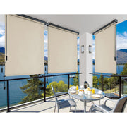 Estor enrollable exterior aluminio beige 180 cm xh 250 manual