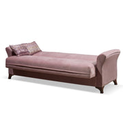 Sofá buket 3 plazas cama container gris