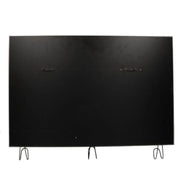 Pizarra con colgador de madera de 3 plazas y tiza cm60x40-47x8