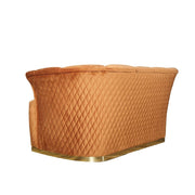 Sofá 2 plazas Argentario terciopelo óxido