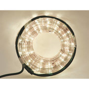 Tubo LED blanco cálido con motor exterior de 10 metros