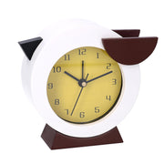 Reloj despertador pájaro redondo de madera cm12x11h5