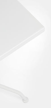 MESA KELSIE BLANCO 70X70