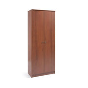 Zapatero multiusos Madera de Nogal Antiguo melamina 2 puertas h182x71x38