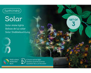 Poste solar de luz de plástico estable 160cm