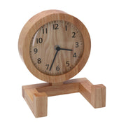 Reloj madera natural 11,5x15x20 cm