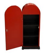 Juke box 1 puerta roja cm 37x 30 x 88 h