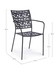 4x Silla C-Br Kelsie Antracita -