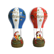 Feliz Navidad globo aerostático