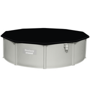 Piscina elevada redonda Hydrium 460x120 cm gris