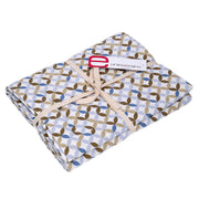 Mantel rectangular beige óptico cm140x240