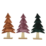 Árbol decorativo de telas variadas Alt. 38,5 cm