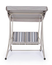 Mecedora biplaza acero Ivory GRELY 145x120x h185 cm