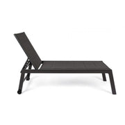 Cuna alta en aluminio con ruedas Hilde antracita 32h cm