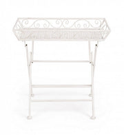 Mesa de centro clásica rectangular de metal Emily