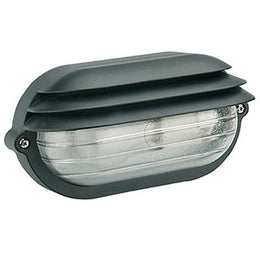 Aplique de línea de párpado ovalado negro grande E27