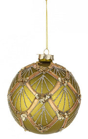 Esfera Vt Lux Verde-Champagne D100 8x