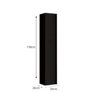 Columna de baño suspendida Adam 26x138h fresno negro