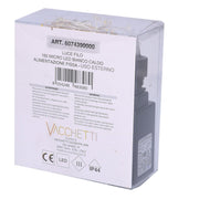 Wire light 160 micro led blanco cálido fuente de alimentación fija para exterior cm1x1x200