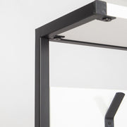 Perchero de Entrada Nomad Blanco con 5 Ganchos L 78 x P 30 x A 182 cm