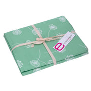 Mantel rectangular de tela verde agua vida cm140x240